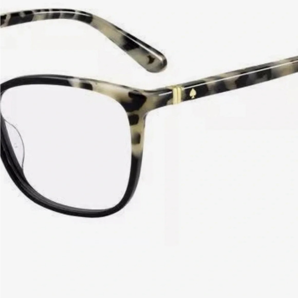 Kate Spade Karlyn Eyeglasses Frames RXABLE  Black with Design. NWT - Picture 3 of 12